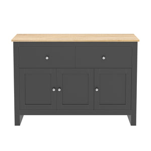 Sideboard ARLES 117 x 35 x 82 cm anthrazit