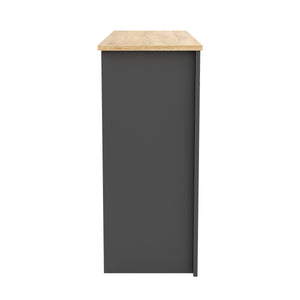 Sideboard ARLES 117 x 35 x 82 cm anthrazit