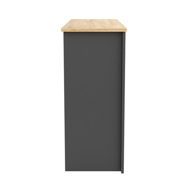 Sideboard ARLES 117 x 35 x 82 cm anthrazit