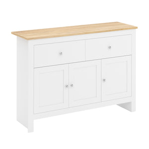 Sideboard ARLES 117 x 35 x 82 cm weiss