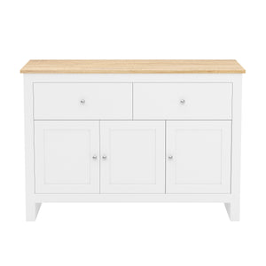 Sideboard ARLES 117 x 35 x 82 cm weiss