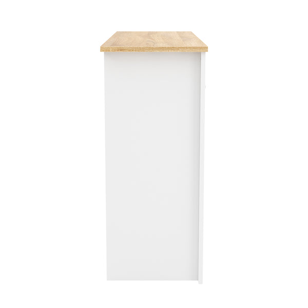 Sideboard ARLES 117 x 35 x 82 cm weiss