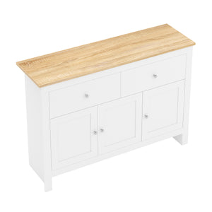 Sideboard ARLES 117 x 35 x 82 cm weiss