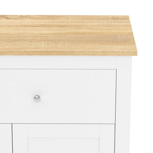 Sideboard ARLES 117 x 35 x 82 cm weiss
