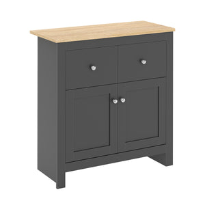 Sideboard ARLES 79 x 35 x 80 cm anthrazit