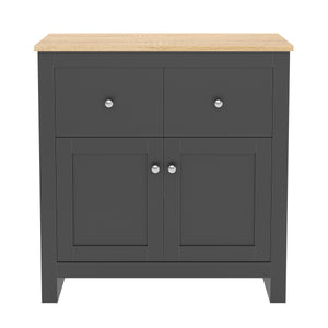 Sideboard ARLES 79 x 35 x 80 cm anthrazit