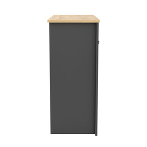 Sideboard ARLES 79 x 35 x 80 cm anthrazit
