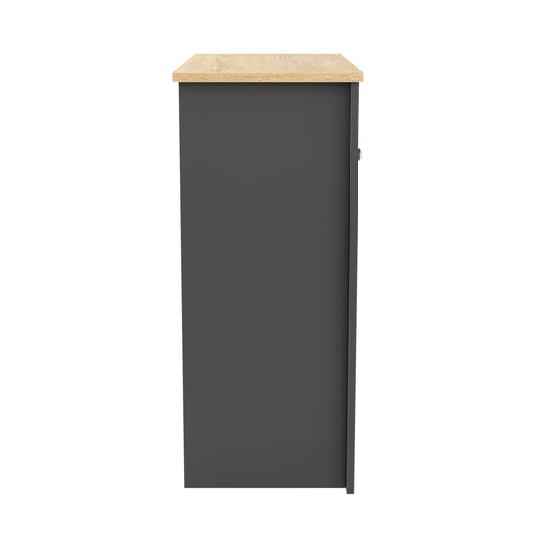 Sideboard ARLES 79 x 35 x 80 cm anthrazit