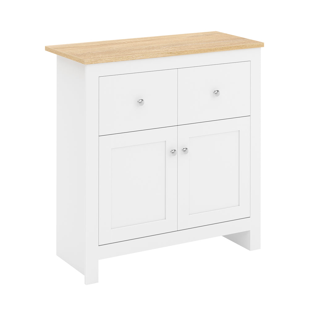 Sideboard ARLES 79 x 35 x 80 cm weiss