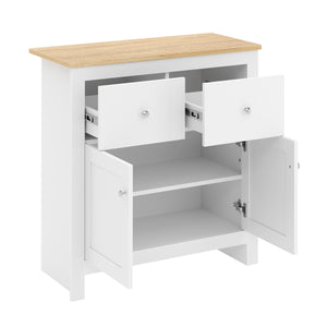 Sideboard ARLES 79 x 35 x 80 cm weiss