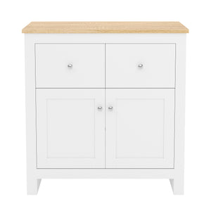 Sideboard ARLES 79 x 35 x 80 cm weiss