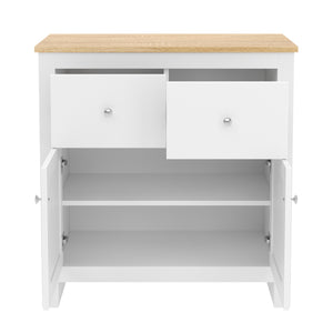 Sideboard ARLES 79 x 35 x 80 cm weiss