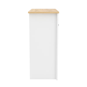 Sideboard ARLES 79 x 35 x 80 cm weiss