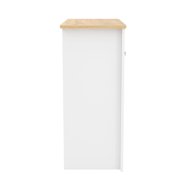 Sideboard ARLES 79 x 35 x 80 cm weiss