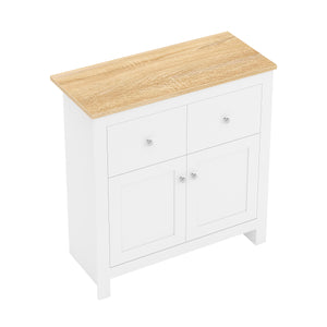 Sideboard ARLES 79 x 35 x 80 cm weiss