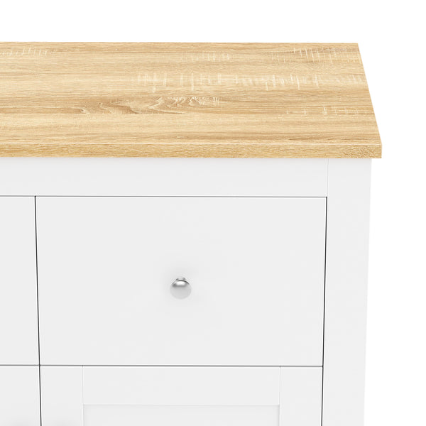Sideboard ARLES 79 x 35 x 80 cm weiss