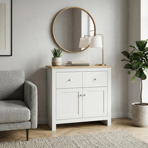 Sideboard ARLES 79 x 35 x 80 cm weiss
