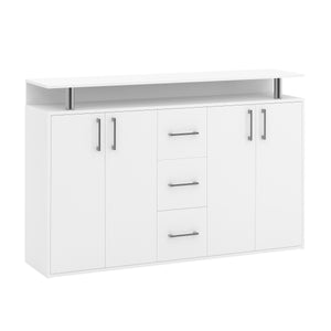 Sideboard BENNETT 139 x 90 cm weiss