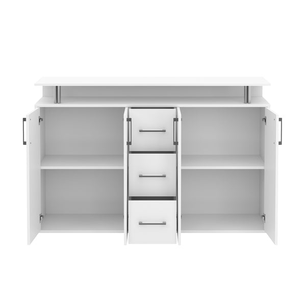 Sideboard BENNETT 139 x 90 cm weiss
