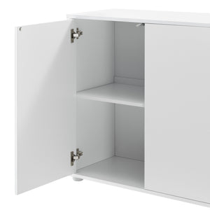 Sideboard Paarl 74x117x36cm mit 2 Schubladen und 3 Türen matt