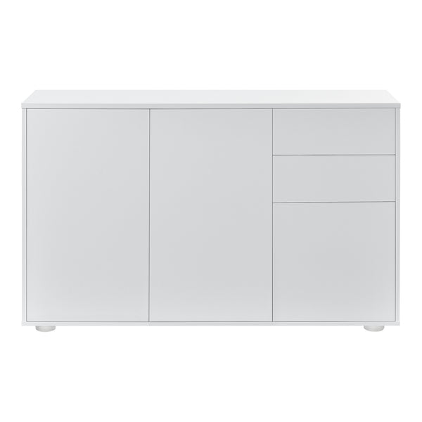 Sideboard Paarl 74x117x36cm mit 2 Schubladen und 3 Türen matt