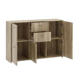 Sideboard DANTE 114 x 77 cm braun