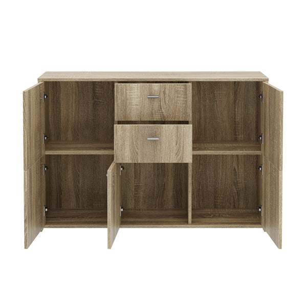 Sideboard DANTE 114 x 77 cm braun