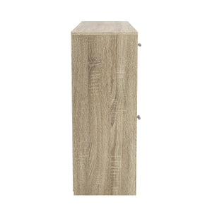Sideboard DANTE 114 x 77 cm braun