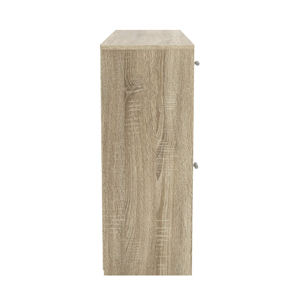 Sideboard DANTE 114 x 77 cm braun