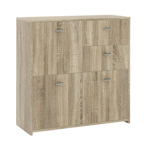 Sideboard DANTE 77 x 77 cm braun