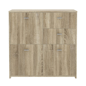 Sideboard DANTE 77 x 77 cm braun