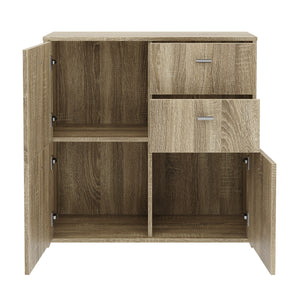 Sideboard DANTE 77 x 77 cm braun