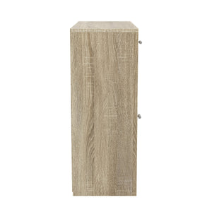 Sideboard DANTE 77 x 77 cm braun