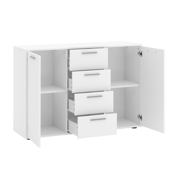 Sideboard GLEDIS 120 x 82 cm weiss