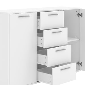 Sideboard GLEDIS 120 x 82 cm weiss