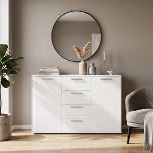 Sideboard GLEDIS 120 x 82 cm weiss
