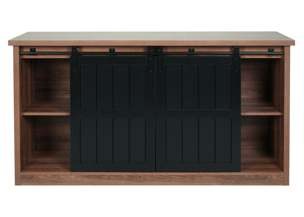 Sideboard JAM-K75 Highboard Regal Schiebetüre 84x150x40cm