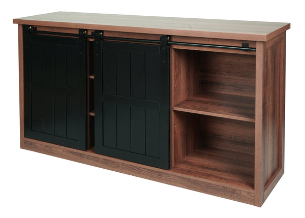 Sideboard JAM-K75 Highboard Regal Schiebetüre 84x150x40cm