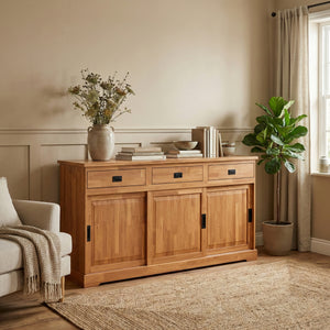 Sideboard MARLOW 160 x 84 cm natur