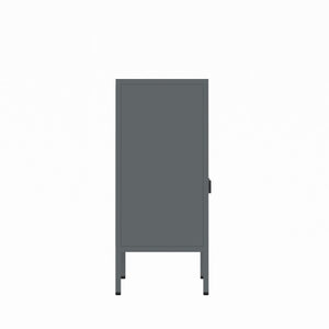 Sideboard Metall AMET 119 x 80 cm grau
