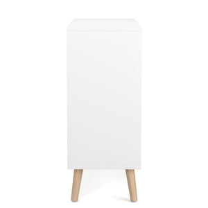 Cassettiera NORDIC 60 x 30 x 73 cm bianco/naturale