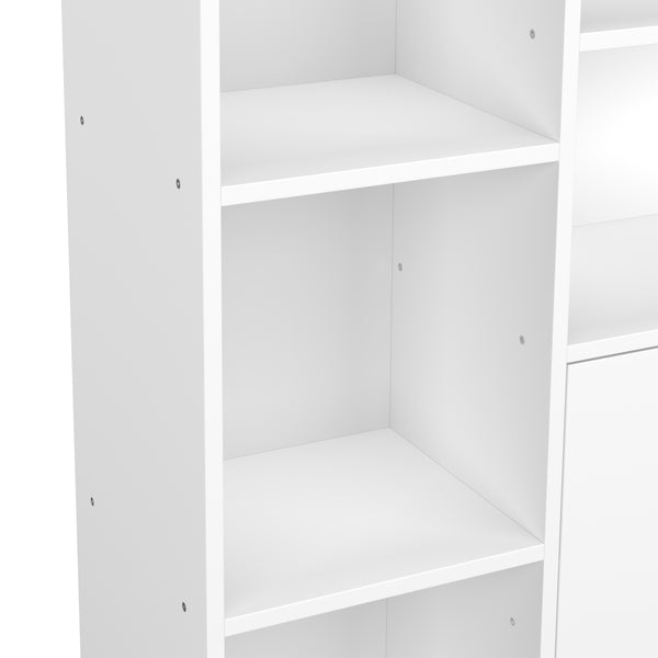 Kommode NORDIC 85 x 30 x 120 cm weiss