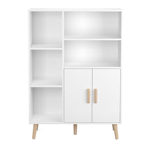 Kommode NORDIC 85 x 30 x 120 cm weiss