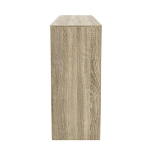Sideboard SEBASTIAN 160 x 82 cm braun/weiss