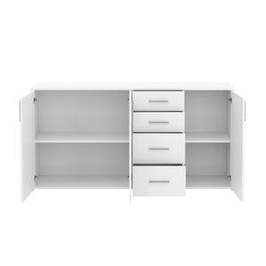 Sideboard SEBASTIAN 160 x 82 cm weiss