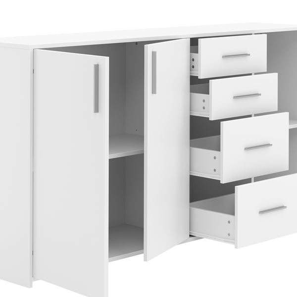 Sideboard SEBASTIAN 160 x 82 cm weiss