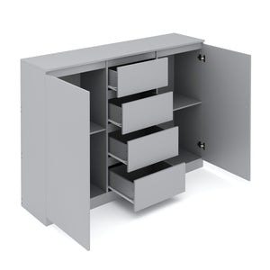 Sideboard TALA 140 x 100 cm grau