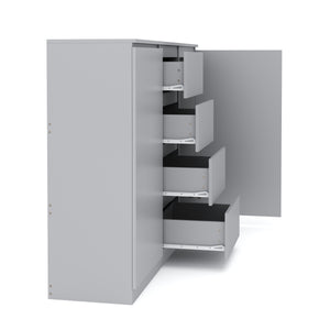 Sideboard TALA 140 x 100 cm grau