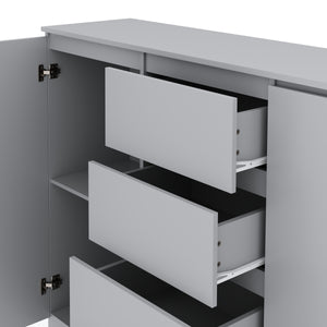 Sideboard TALA 140 x 100 cm grau