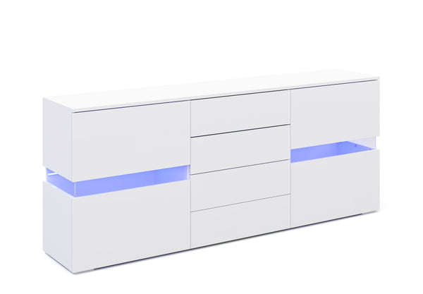 Sideboard LED TANA weiss